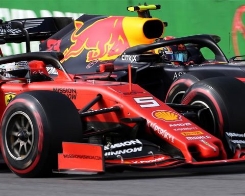Sebastian Vettel and Alex Albon 2019 - Formula1News.co.uk
