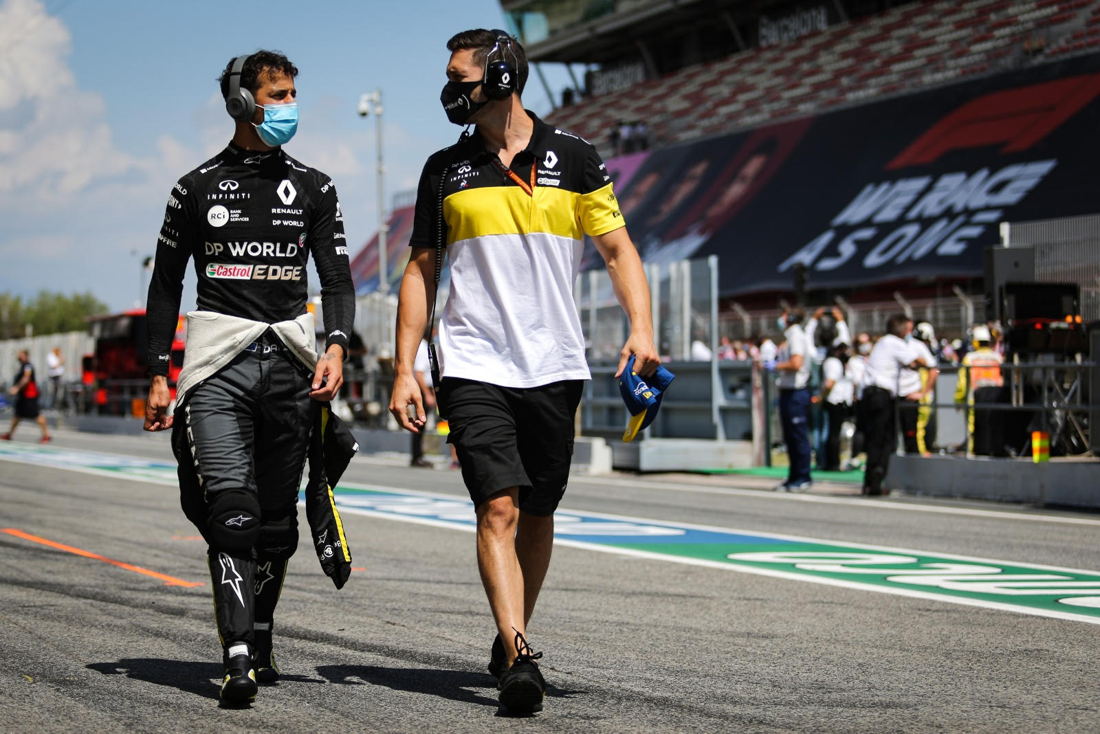 Daniel Ricciardo and Michael Italiano - article by Suliman Mulhem