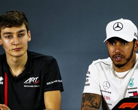 George Russell and Lewis Hamilton Mercedes 2021 - Formula1News.co.uk