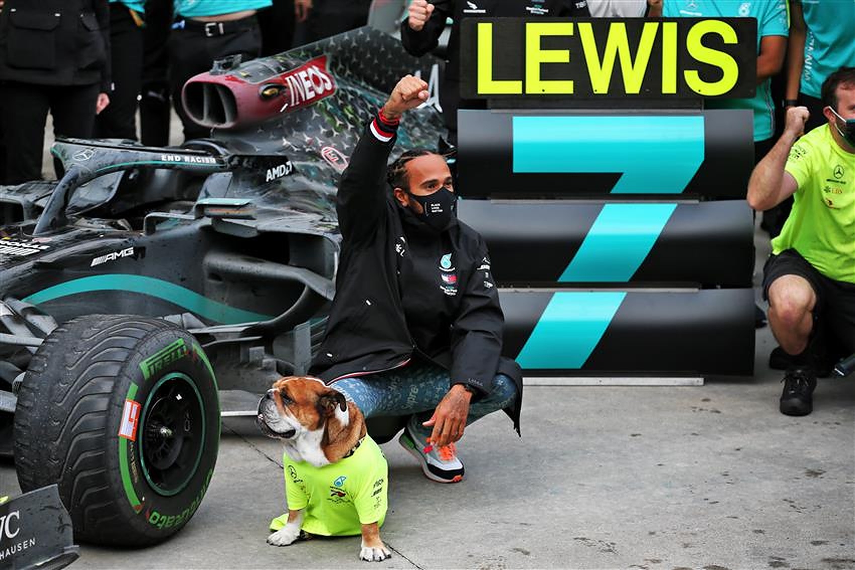 Lewis Hamilton after winning his 7th F1 title - Formula1news.co.uk