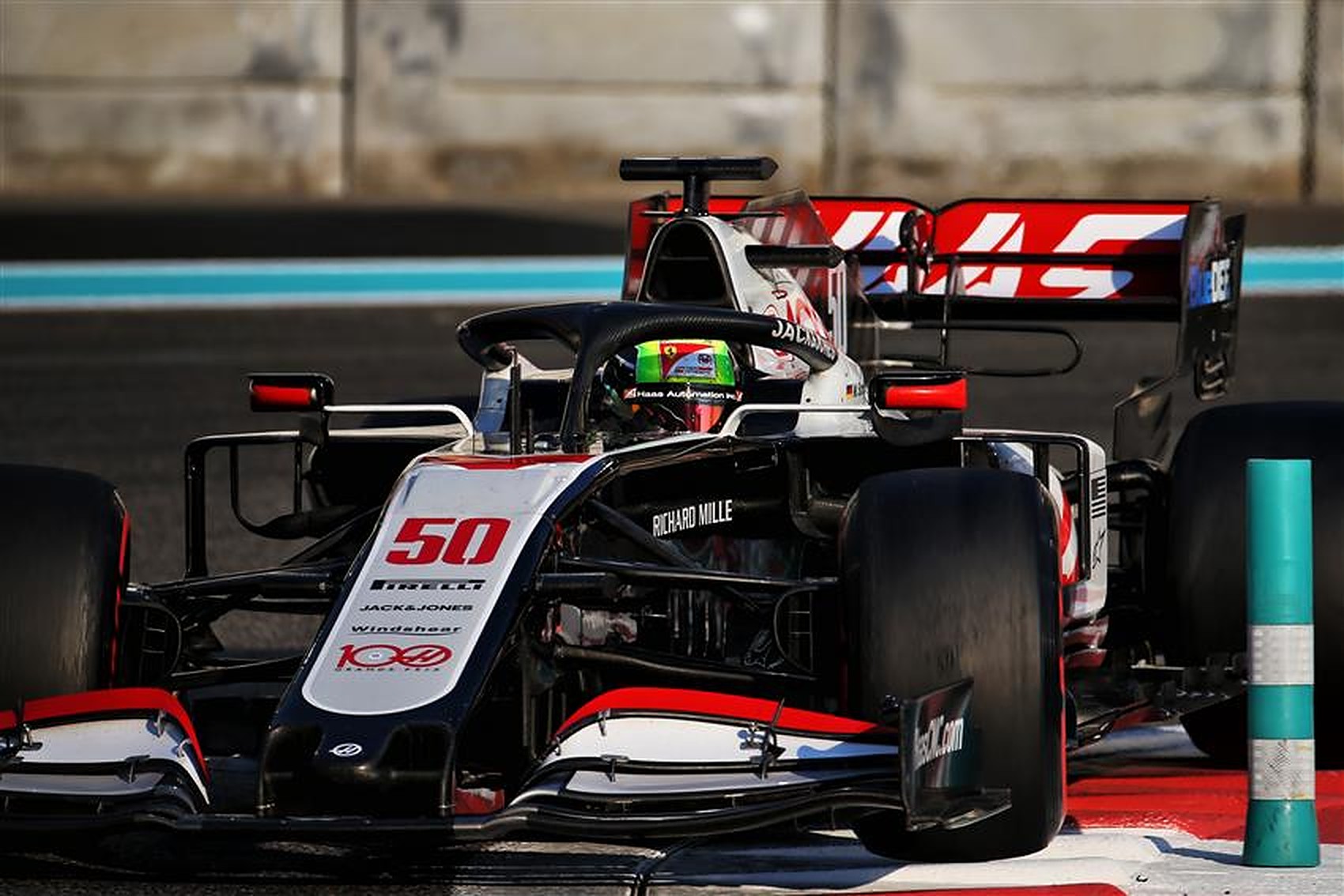 Mick Schumacher drives Haas F1 car Abu Dhabi - Formula1News.co.uk