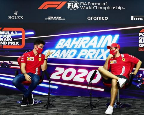 Sebastian Vettel and Charles Leclerc at Ferrari 2020 - Formula1News.co.uk