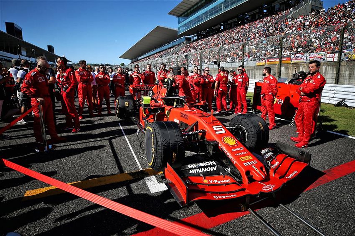 Ferrari Mission Winnow sponsorship at 2019 Japanese GP - Formula1news.co.uk