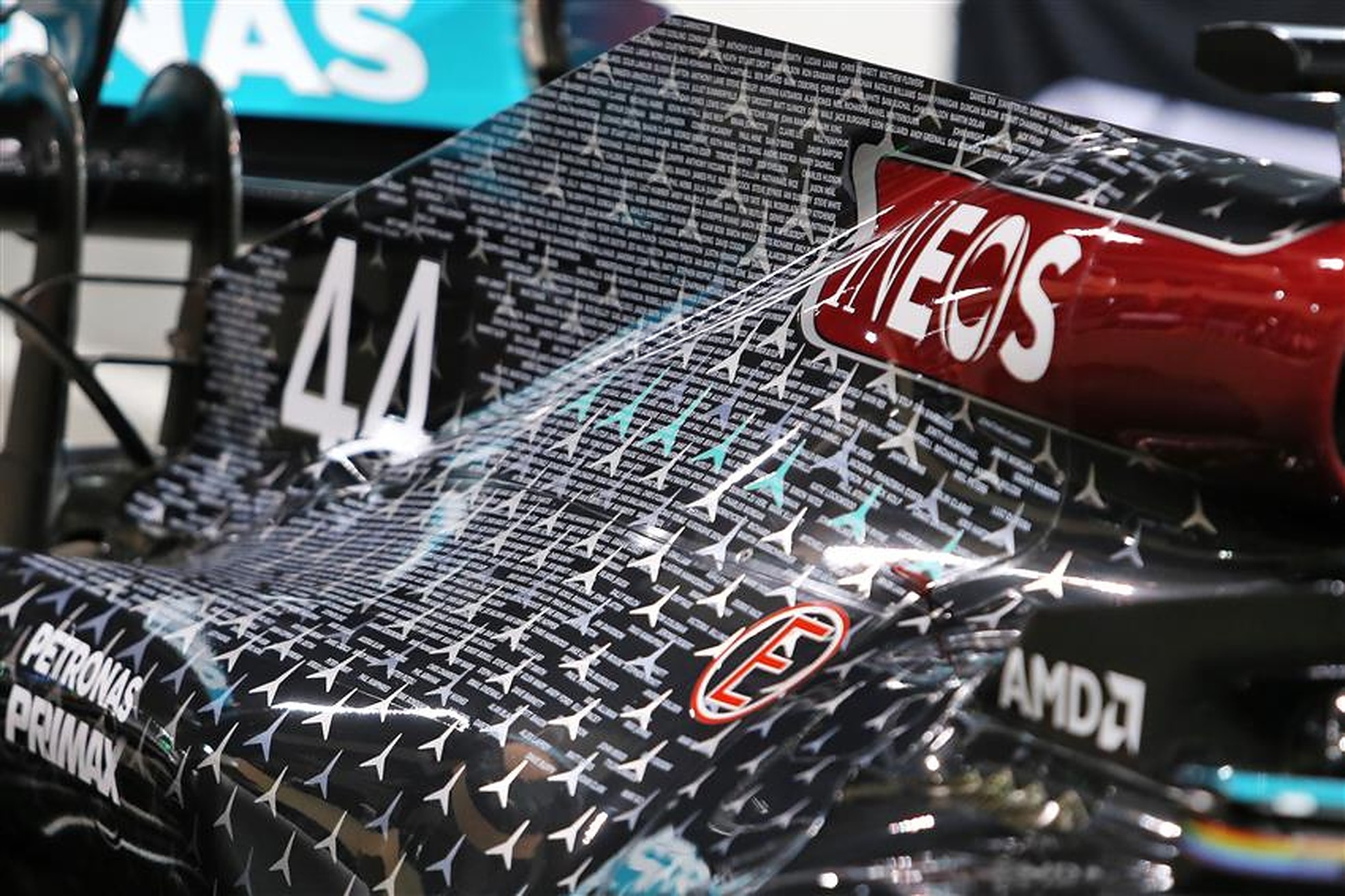 Mercedes engine cover - Formula1news.co.uk