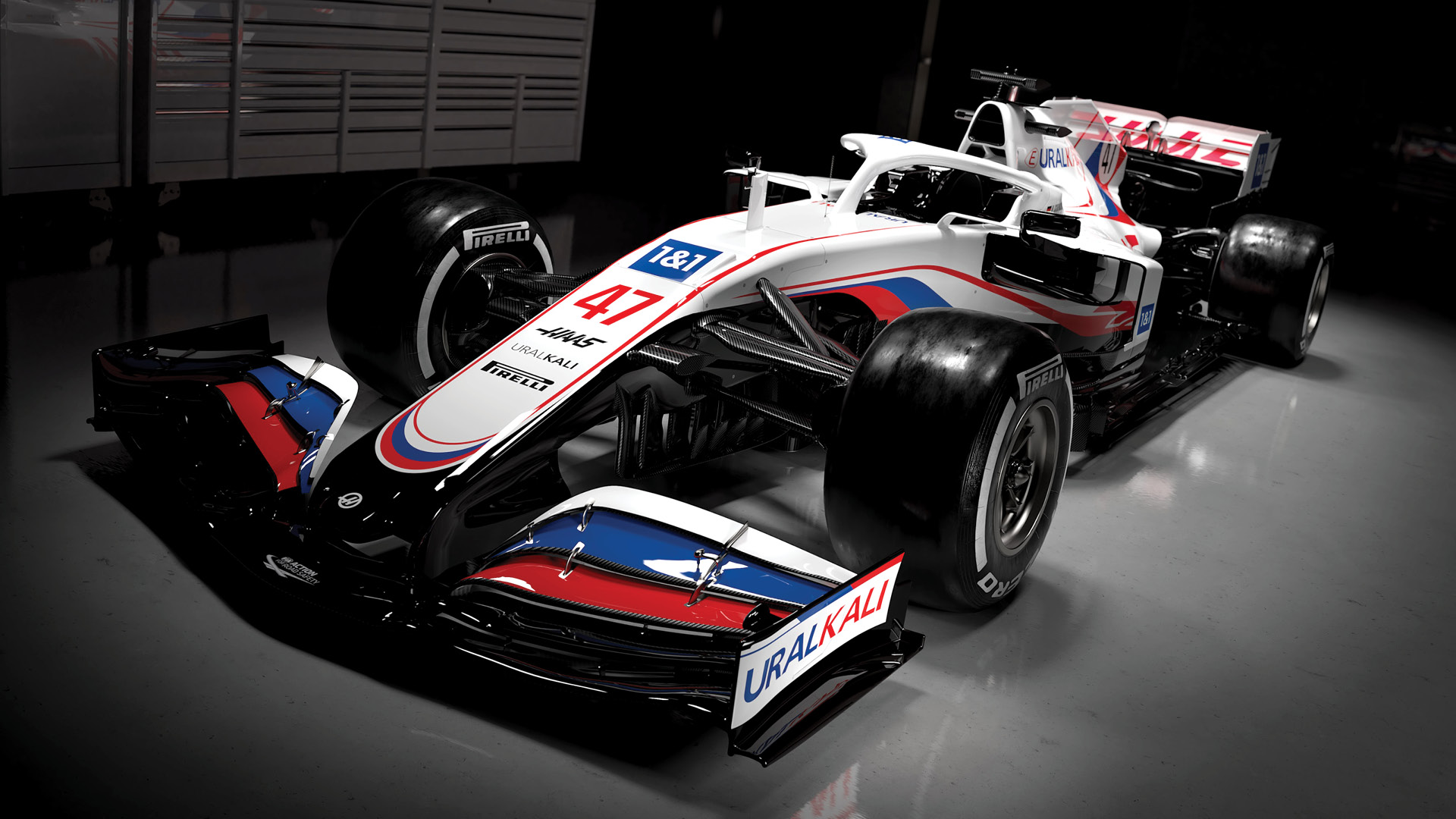 2021 Haas F1 Car 2