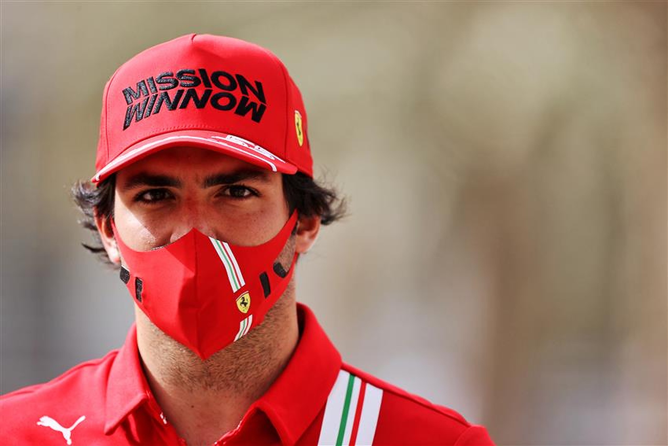 Carlos Sainz Ferrari 2021 in Bahrain - Formula1news.co.uk