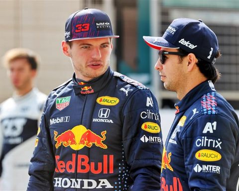 Sergio Perez and Max Verstappen at Red Bull - Formula1news.co.uk