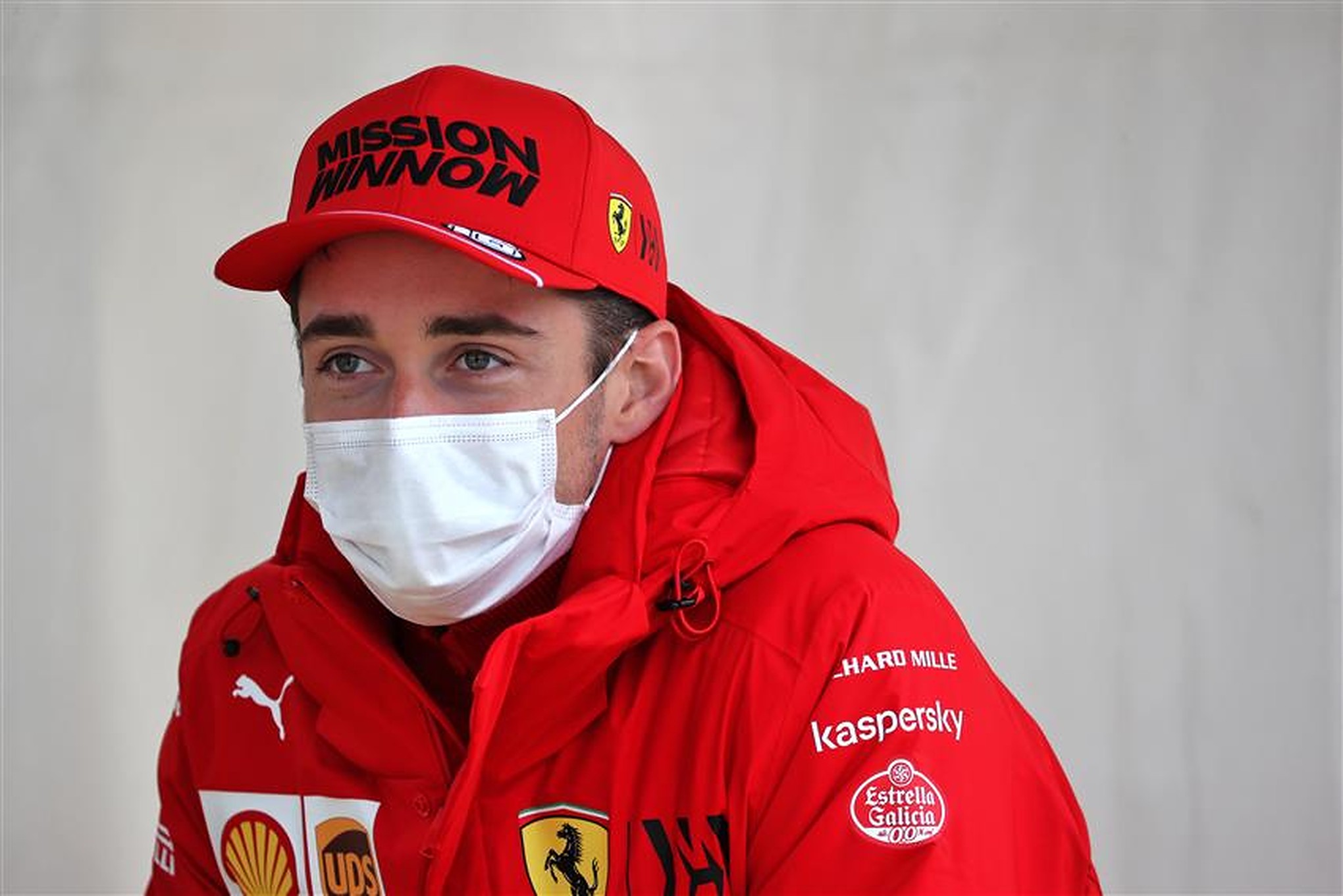 Ferrari driver Charles Leclerc at Imola 2021 - Formula1news.co.uk