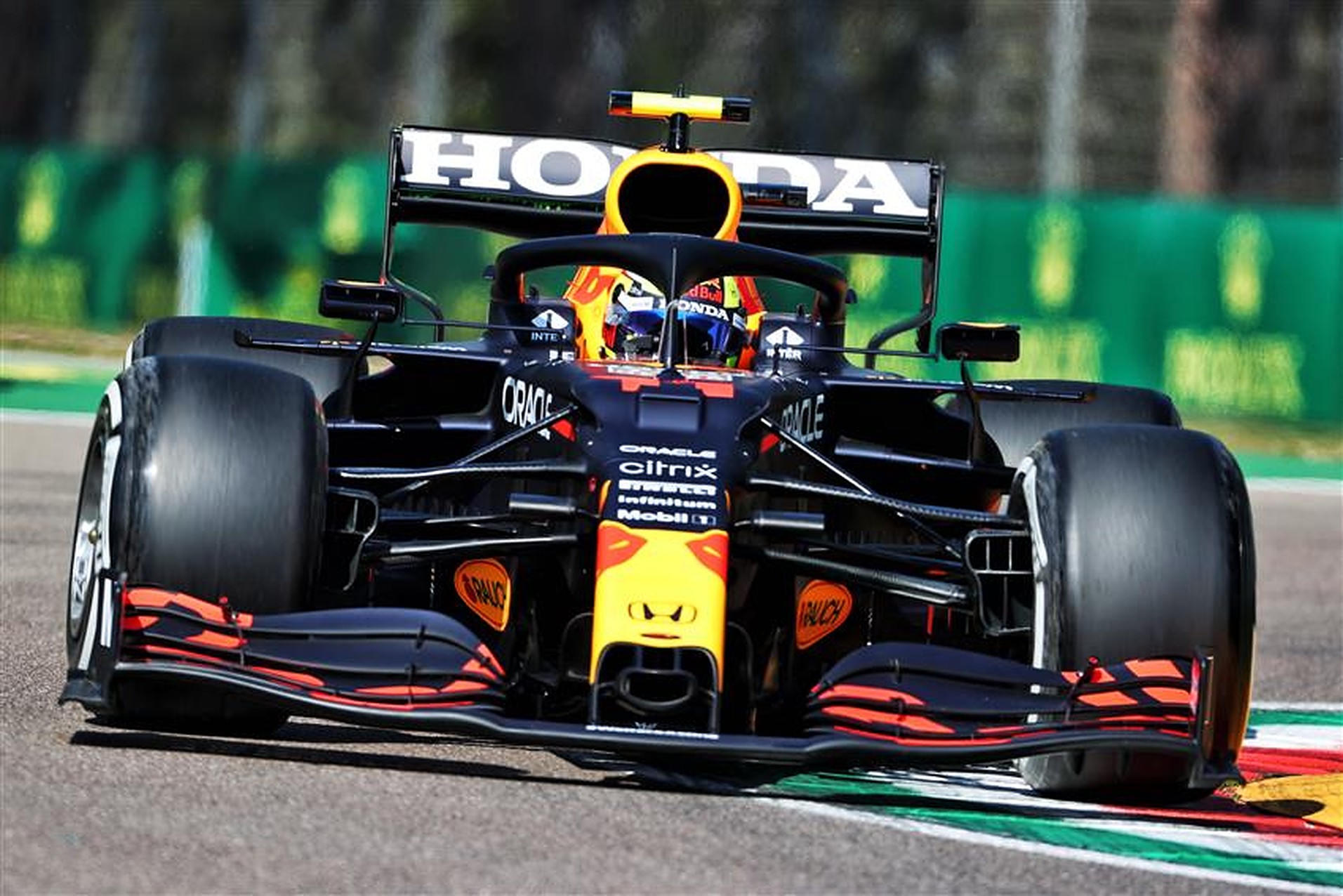 Sergio Perez's Red Bull at Imola - Formula1news.co.uk