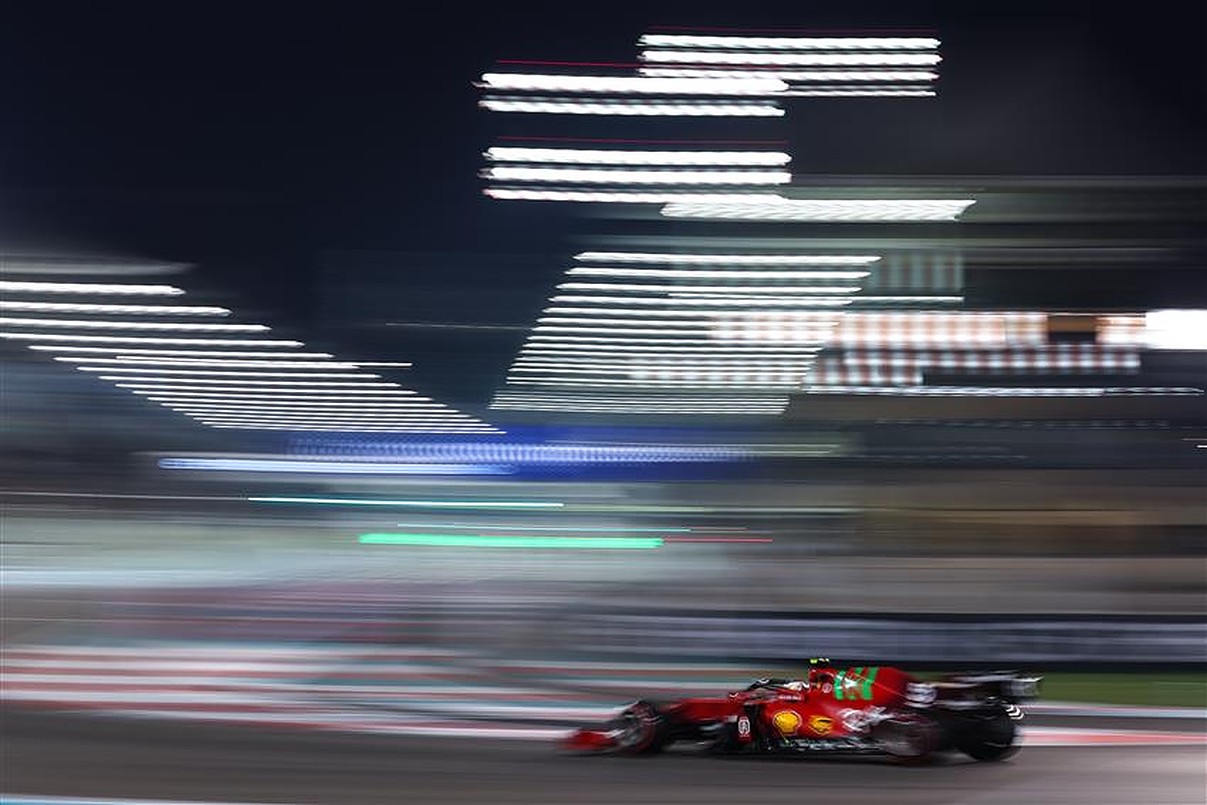 Ferrari 2021 F1 car at Abu Dhabi GP.v1