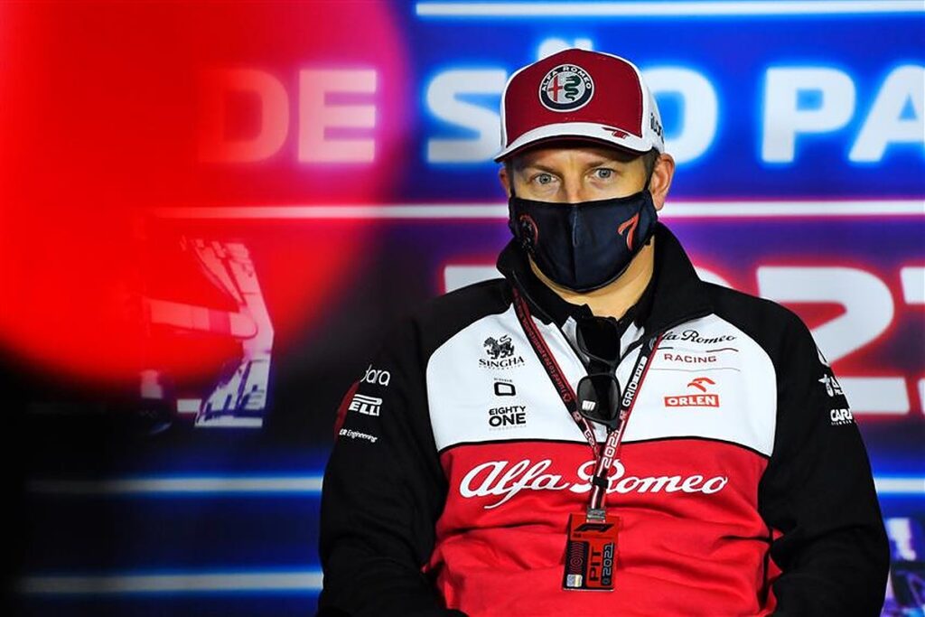 Kimi Raikkonen in 2021 before his retirement from Formula 1.v1
