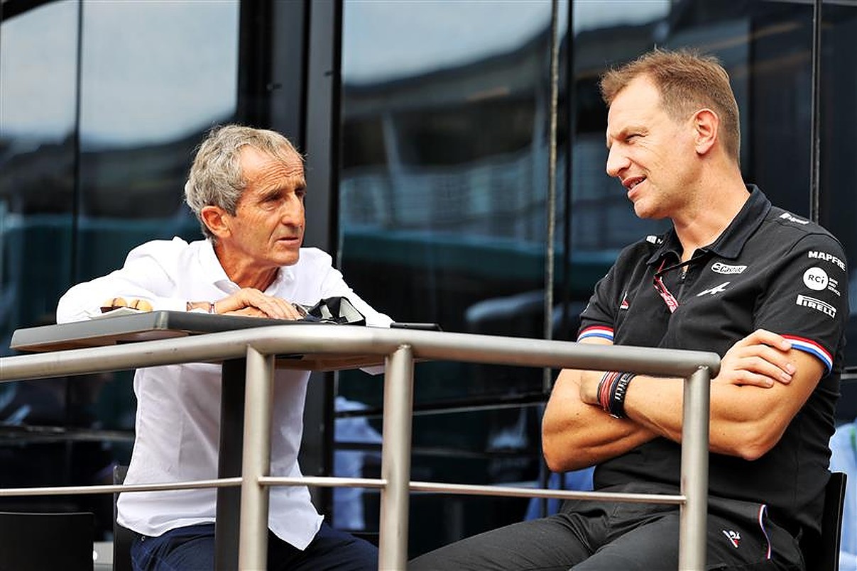 Alain Prost and Laurent Rossi in Italy in 2021.v1