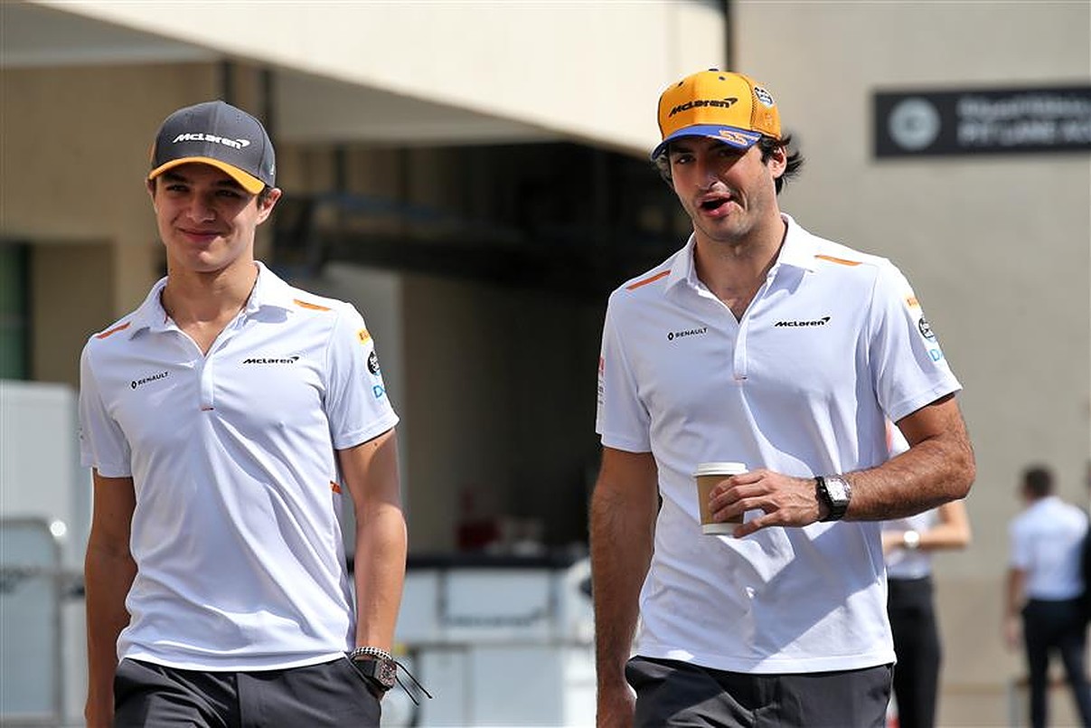 Carlos Sainz and Lando Norris at McLaren in 2019.v1
