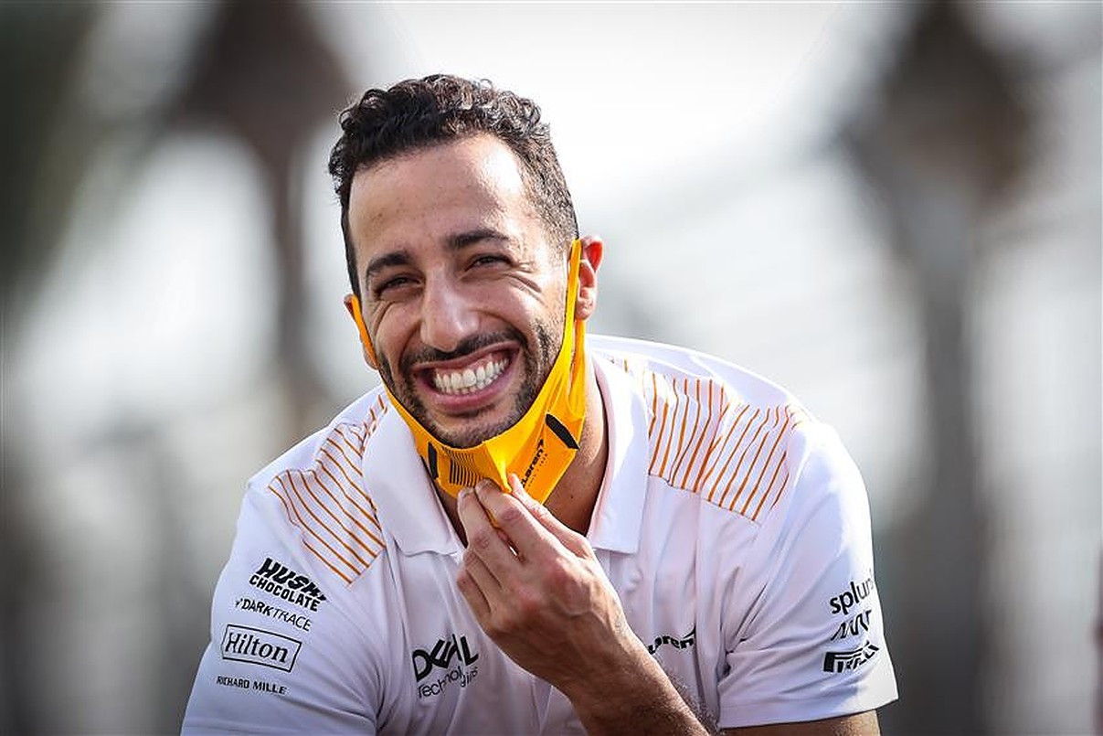 Daniel Ricciardo at the 2021 Saudi Arabian Grand Prix.v1