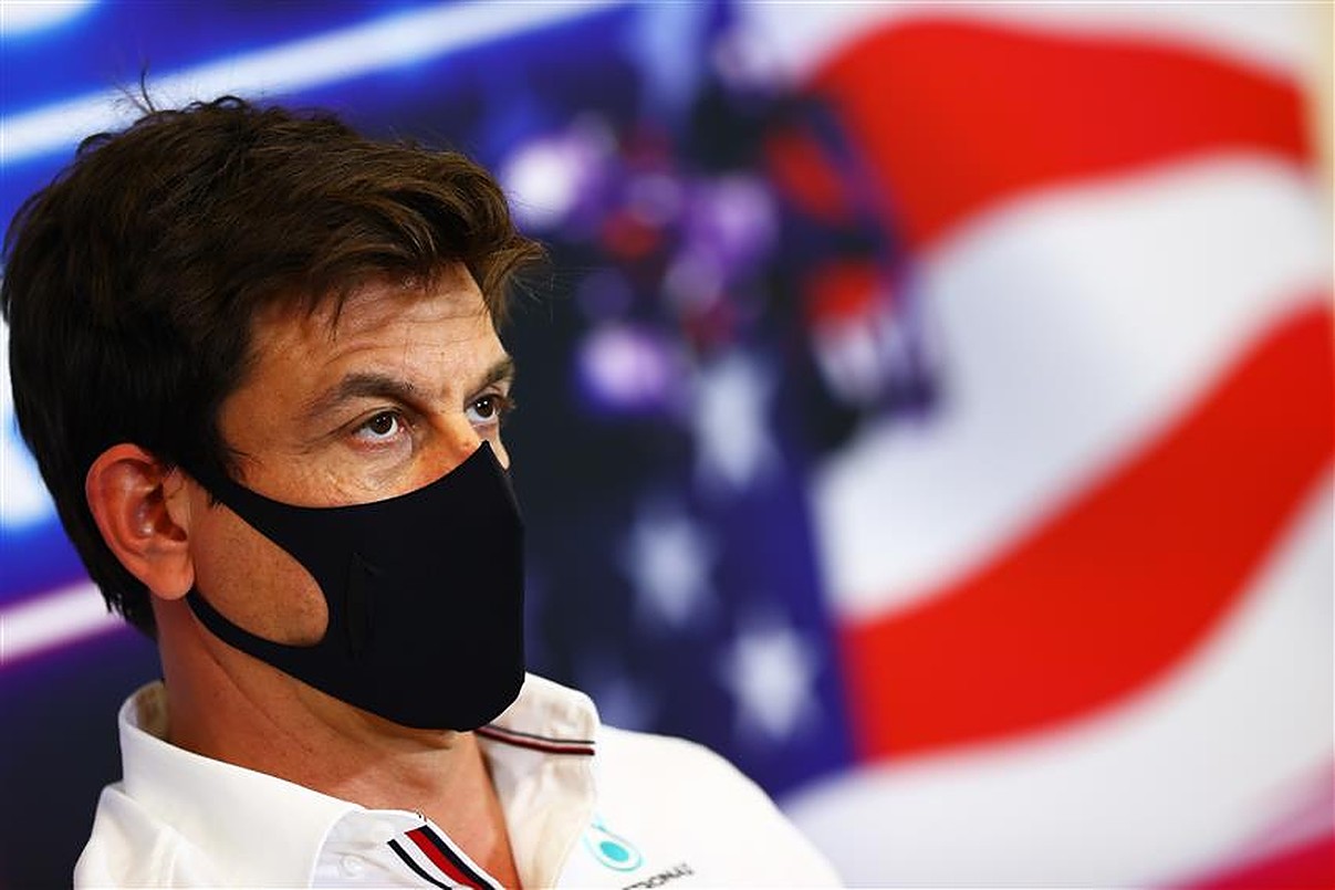 Mercedes F1 boss Toto Wolff at the 2021 US Grand Prix.v1