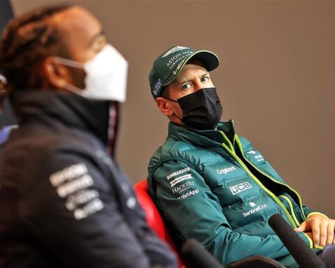 Sebastian Vettel could join Mercedes if Lewis Hamilton retires.v1