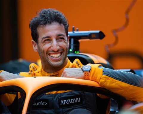 Daniel Ricciardo (AUS) McLaren MCL36. Miami Grand Prix, Thursday 5th May 2022. Miami International Autodrome, Miami, Florida, USA..v1