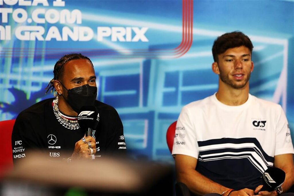 Gasly reacts to Hamilton's 'shocking' pace