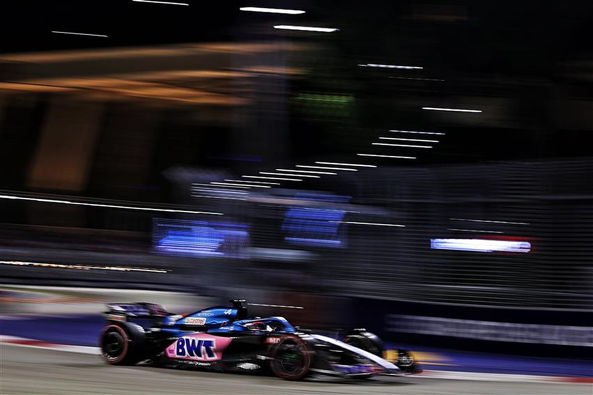 GP de Singapour : Fernando Alonso et Esteban Ocon vont rouler avec une mise à jour majeure d'Alpine.
