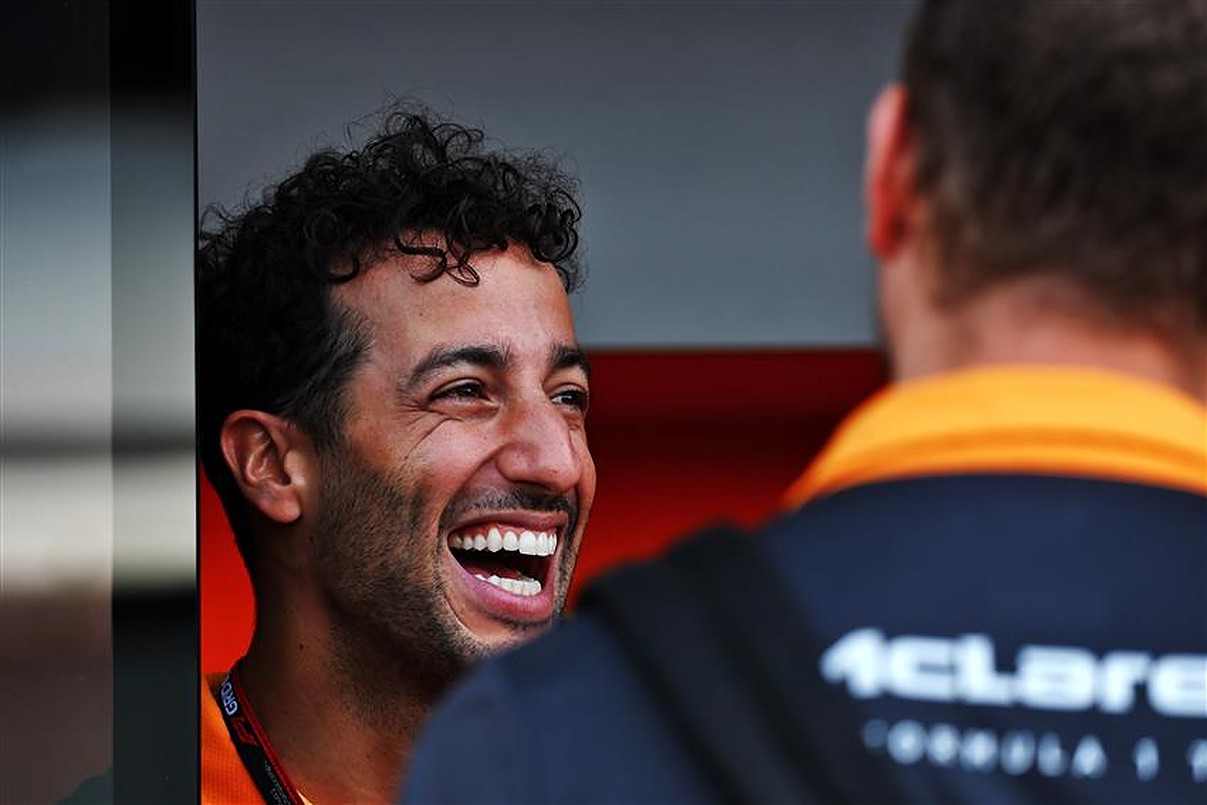 Daniel Ricciardo Not Racing 2024 - Tish Adriane