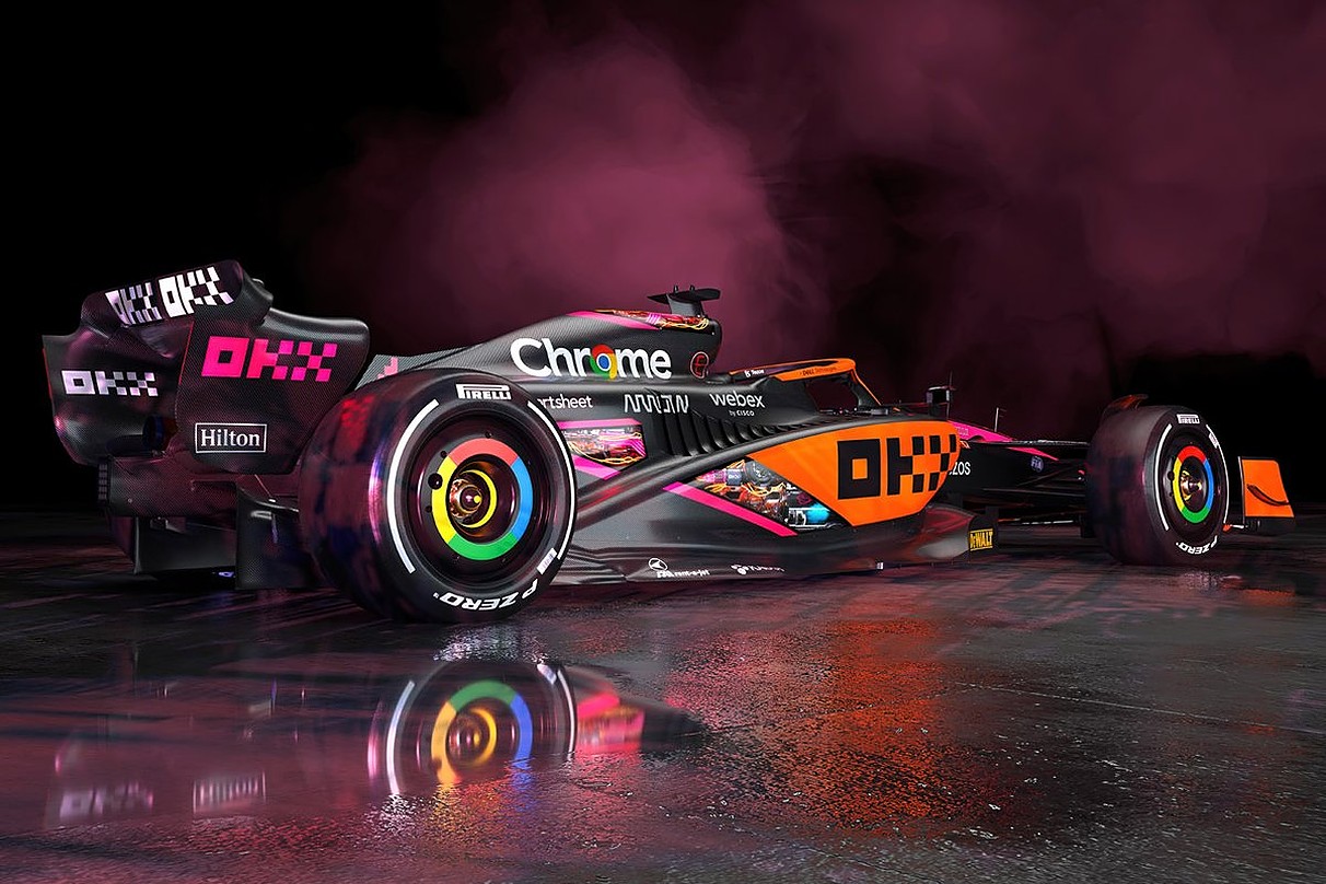 Pictures McLaren unveil striking livery for Singapore and Japanese GPs