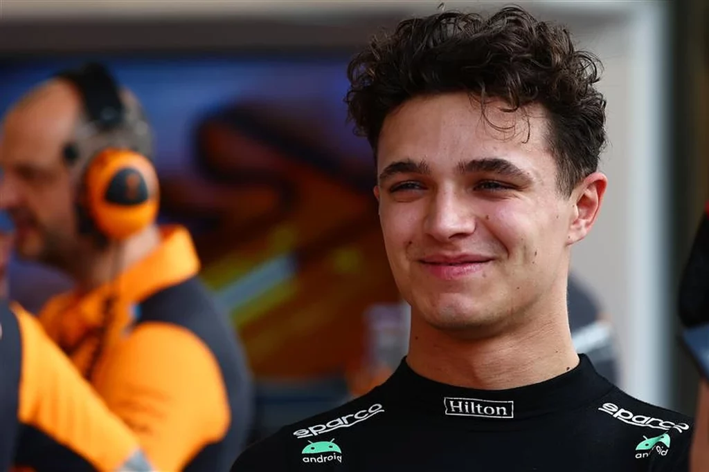 Watch: Lando Norris being comically 'sus' for two minutes